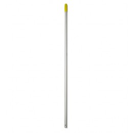 Рукоятка алюминиевая с желтой ручкой TTS 0G001041 длина 140 см диаметр 2,3 см