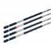 Алюминиевая ручка с цветовой кодировкой Vileda Professional 119967 длина 100-180 см диаметр 2,2 см