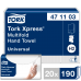 Полотенца бумажные листовые Tork Xpress Multifold 471103 H2 Z-сложения 2-слойные 20 пачек по 190 листов