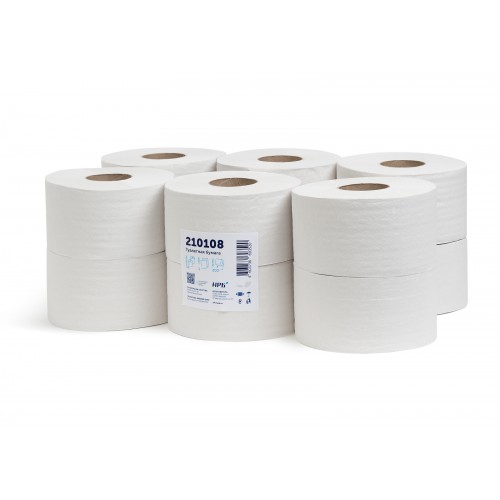Туалетная бумага НРБ Basic 12 пачек в упаковке по 200 м 210108