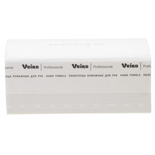 Бумажные полотенца листовые  Veiro Professional Comfort KV205 H3 20 пачек  по 200 листов 
