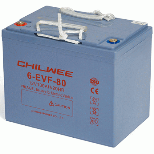 Chilwee 6-EVF-80 - тяговый гелевый аккумулятор