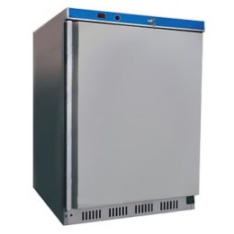 Шкаф холодильный формата 50,2*44 см объемом 130 л из нержавеющей стали Koreco HR200SS