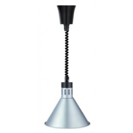 Лампа тепловая подвесная серебристого цвета Kocateq DH633S NW