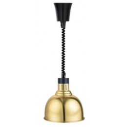 Лампа тепловая подвесная золотого цвета Kocateq DH635G NW