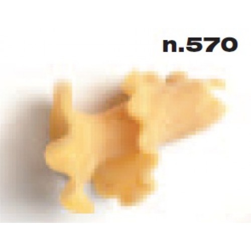 Фильера бронзовая для модели P6, P12, P2 Imperia and Lamonferrina диаметром 89 мм форма №570 campanelle Фильера бронзовая для модели P6, P12, P2 Imperia and Lamonferrina диаметром 89 мм форма №570 campanelle