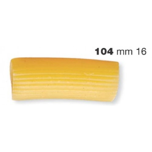 Фильера бронзовая для модели P3 Imperia and Lamonferrina диаметром 75 мм форма №104 rigatoni