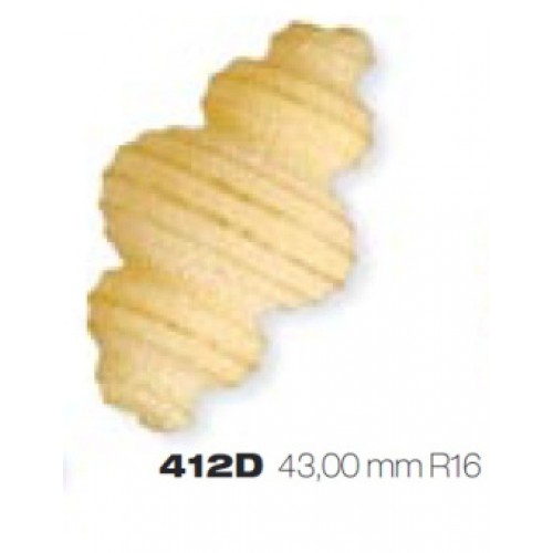 Фильера бронзовая для модели P6, P12, P2 Imperia and Lamonferrina диаметром 89 мм форма №412 gnocchi