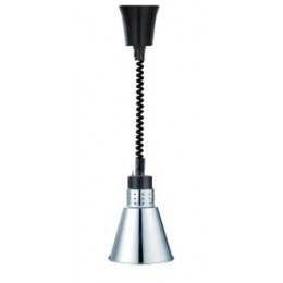 Лампа тепловая подвесная серебристого цвета Kocateq DH631S NW