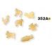 Фильера бронзовая для модели P3 Imperia and Lamonferrina диаметром 75 мм форма №352A animali