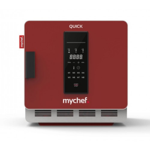 Высокоскоростная конвекционная печь с прошивкой воздухом (impingement) с электронной панелью, с каталитическим фильтром Distform Mychef QUICK 1 (QE11FR1D)