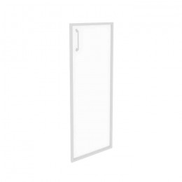Дверь для шкафа стеклянная Onix в раме средняя O.SR-2(R)