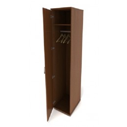 Шкаф для одежды узкий Монолит ШМ50 374х520х2046