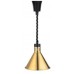 Лампа тепловая подвесная золотого цвета Kocateq DH633G NW