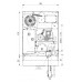 Печь ротационная электрическая с электро-механической панелью управления Zucchelli Forni s.p.a. Minirotor E 40x60