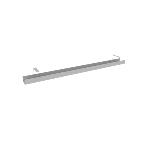 Кабель-канал Metal System Style узкий для стола L1200мм (аксессуар) МК-0120