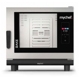 Пароконвектомат электрический 6 ур. 60*40 см, WiFi, автоматическая мойка Distform MyChef Bake 6 EN (600*400) (BCE6100D+MYCHA357)