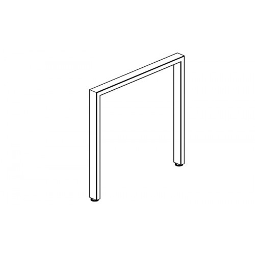 Опора стола Metal System Style завершающая (аксессуар) БПП.ОСЗ-60