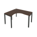 Стол эргономичный на металлокаркасе Metal System Style БП.СА-3 Л