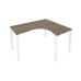 Стол эргономичный на металлокаркасе Metal System Style БП.СА-3 Пр
