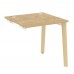 Стол приставной Onix wood к опорным элементам OW.SPR-0.8