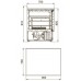 Стол морозильный гастронормированный 70*90*85 см c 2 дверьми Полаир TBi2GNG