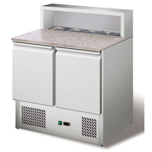 Стол для пиццы c 2 дверьми для формата GN1/1 Koreco PS900