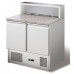Стол для пиццы c 2 дверьми для формата GN1/1 Koreco PS900