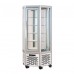 Витрина холодильная напольная, ротационная объемом 570 л, с 5 полками, с подсветкой Tecfrigo Snelle 630 R