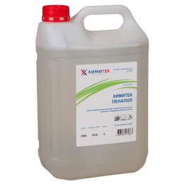 Химитек Пенапол, 5 л, 050106, концентрированное жидкое пенное нейтральное моющее средство для ухода за мягкими и твёрдыми поверхностями