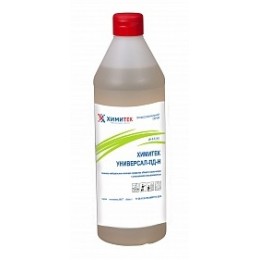 Химитек Универсал-ПД-Н, 1 л, концентрированное жидкое пенное нейтральное моющее средство общего назначения с улучшенной смываемостью