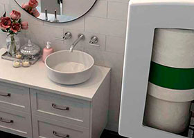 Профессиональный ароматизатор воздуха Air-SOLID для туалетной комнаты